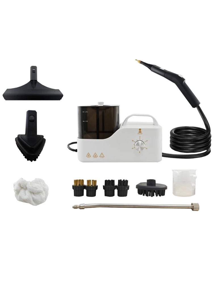 ايتي لايف منظف بالبخار، 2600 واط ممسحة بخارية، ضغط بخار 3.5 بار، سعة خزان 1.4 لتر، درجة حرارة عالية تقضي على 99.99% من الفيروسات والبكتيريا - Image 1